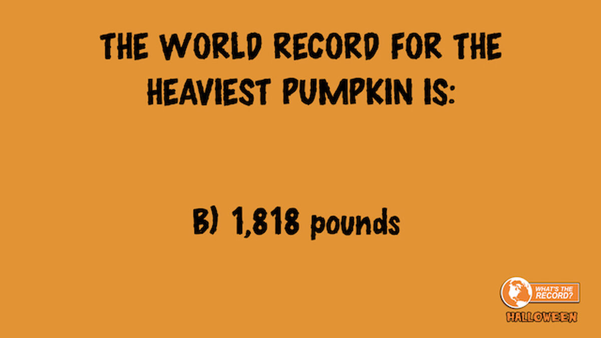 What's The Record Halloween image number null